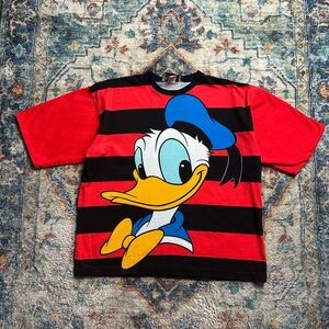 Vintage Donald Duck Big Face T-shirt Medium